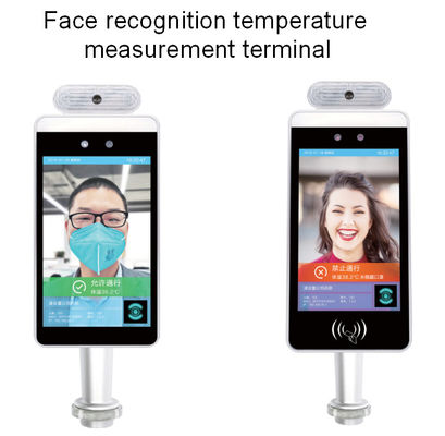 人間の特徴をもつOS AIの顔の認識および温度の走査器8インチ