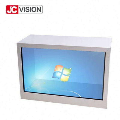 JCVISION透明なLCDスクリーン21.5inch LCDデジタル表示装置