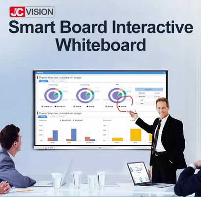 65教育のためのインチ4kスマートな相互Whiteboardのフラット パネルのデュアル システム