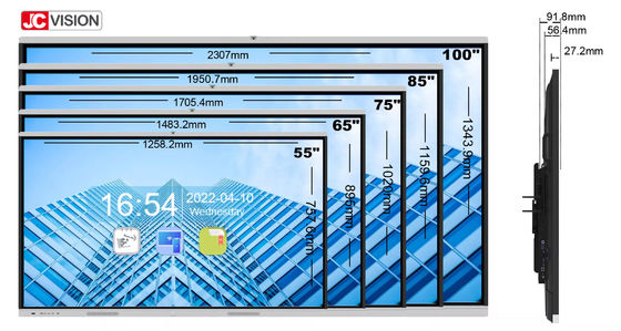 JCVISION教室インタラクティブなスマートボード 86インチ Androidオペレーティングシステム
