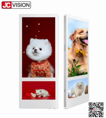 17-インチ TFT LCD ディスプレイ HD デジタルサイン ワイファイ ネットワーク マルチメディア 広告 プレイヤー 乗客 エレベーター スクリーン