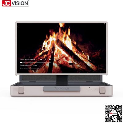 JCVISION 27インチ ブリーフケースモニター タッチスクリーン Android 12 システム スマートスクリーン スーツケース