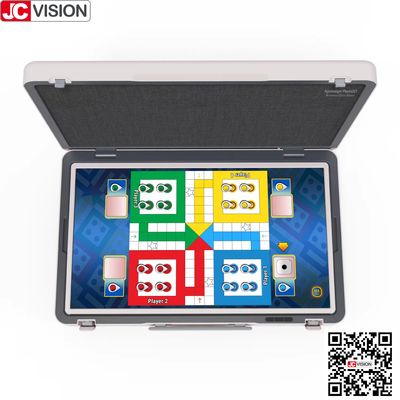 JCVISION 27インチ ブリーフケースモニター タッチスクリーン Android 12 システム スマートスクリーン スーツケース