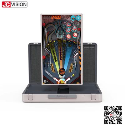 JCVISION 27インチ ブリーフケースモニター タッチスクリーン Android 12 システム スマートスクリーン スーツケース