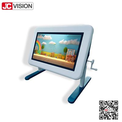 JCVISION アンドロイド 32インチ LCDディスプレイ 20点タッチスクリーン 高さ調整可能な教育タッチテーブル