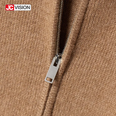 JCVISION 秋冬 ブラウン V ネック ロングスリーブ ザイプ 女性