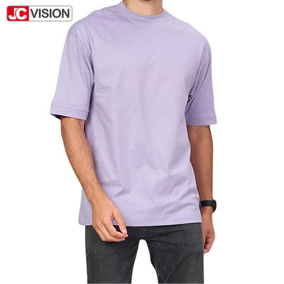 JCVISION メンズ Tシャツ メンズ衣料品 メンズTシャツ 綿100% Oネック 半袖 無地 オーバーサイズ 夏用シャツ