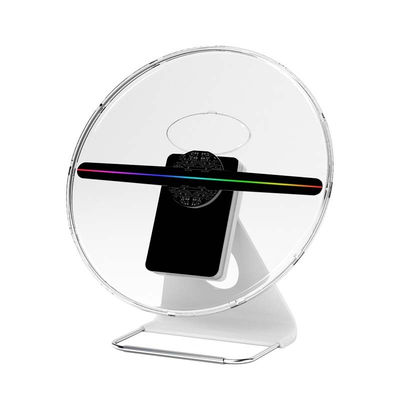 空気レーザー光線写真表示30cmを広告するホログラムの映写幕3D LED