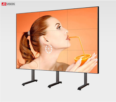 0.88mmの斜面LCDのビデオ壁スクリーン500cd/m2 Jcvision 55のインチ6.77M色