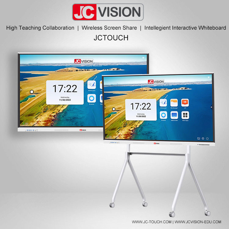 JCvision 室内デジタルサイネージ ディスプレイ 8GB/16GB ハードディスク容量と音声コマンドサポート