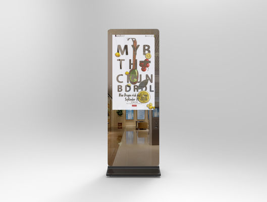 49 55 65inch DIYスマートなミラー3Dのカメラ屋外LCDの壁の台紙の体育館